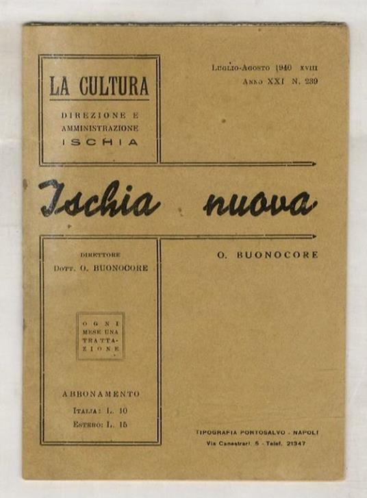 Ischia nuova - copertina