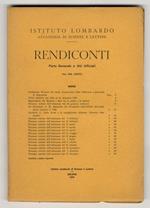 Istituto Lombardo. Accademia di Scienze e Lettere. Parte generale e Atti Ufficiali. Volumi 104-131 (1970-1997)
