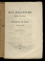 Le due politiche della Francia e la divisione di Roma