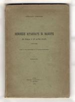 Denunzie ritardate di nascite in Italia e in altri stati (1872 - 1909). (Con 3 diagrammi e 2 cartogrammi). Saggio