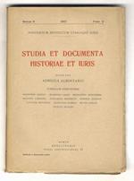 L' evoluzione storica delle servitù nel diritto romano e il problema della tipicità. (In: 
