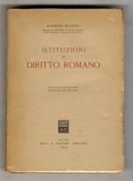 Istituzioni di diritto romano. Seconda edizione riveduta ed ampliata