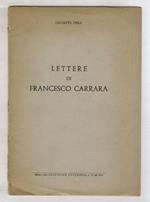 Lettere di Francesco Carrara