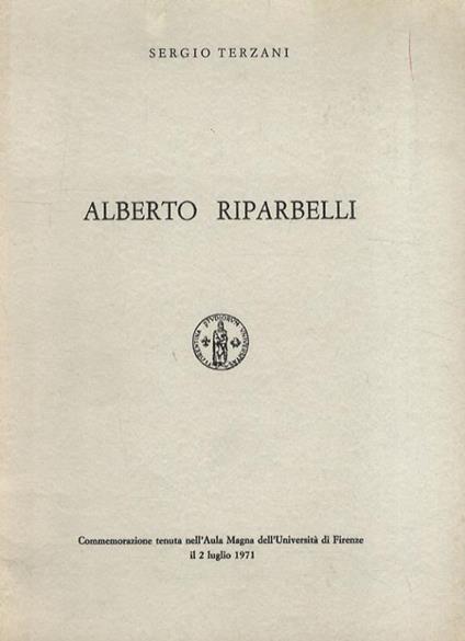 Alberto Riparbelli - Sergio Terzani - copertina