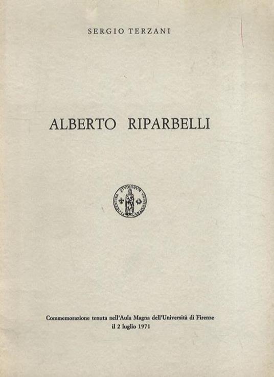 Alberto Riparbelli - Sergio Terzani - copertina