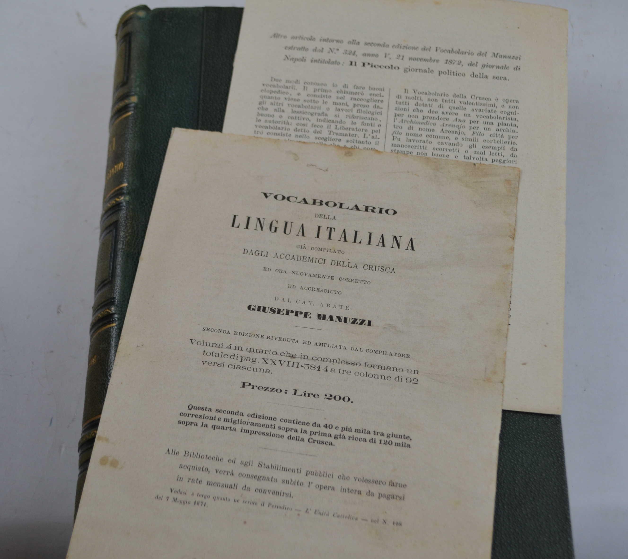 Studio bibliografico Benacense