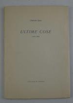 Ultime cose (1935-1938)
