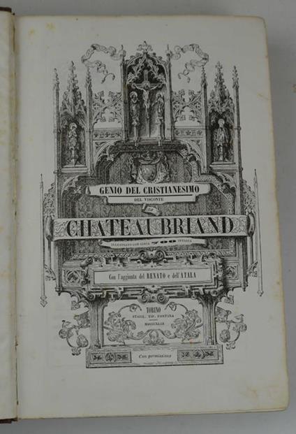 Genio del Cristianesimo - copertina