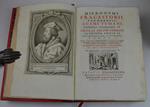 Hieronymi Fracastorii veronensis, Adami Fumani canonici veronensis, et Nicolai Archii comitis Carminum editio II. Mirum in modum locupletior, ornatior, & in II. tomos distributaIn hoc italicae Fracastorii epistolae adjectae, nunc primum summo studio 