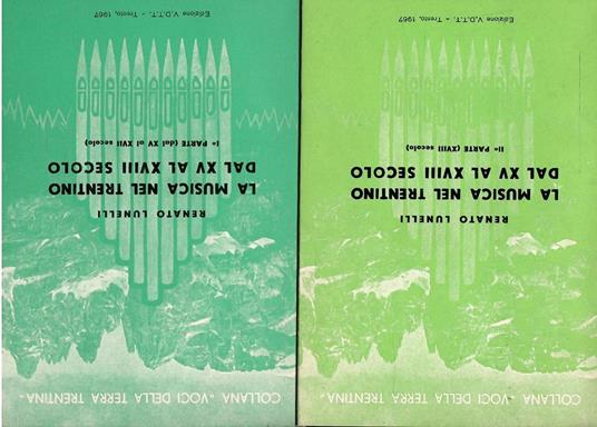 La Musica Nel Trentino Dal Xv Al Xviii Secolo - Renato Lunelli - copertina