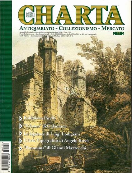 Charta Antiquariato Collezionismo Mercato N. 72/2004 - copertina