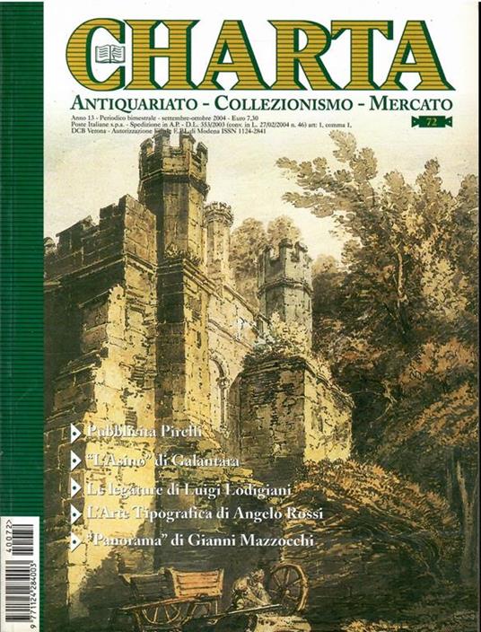 Charta Antiquariato Collezionismo Mercato N. 72/2004 - copertina
