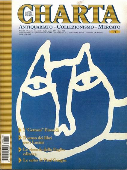 Charta Antiquariato Collezionismo Mercato N. 71/2004 - copertina
