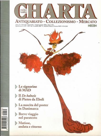 Charta Antiquariato Collezionismo Mercato N. 70/2004 - copertina