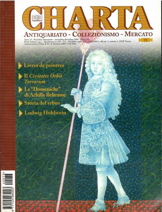Charta Antiquariato Collezionismo Mercato N. 73/2004 - copertina
