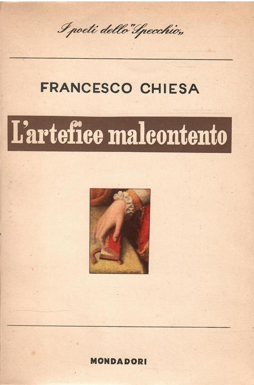 L' Artefice Malcontento - Francesco Chiesa - copertina