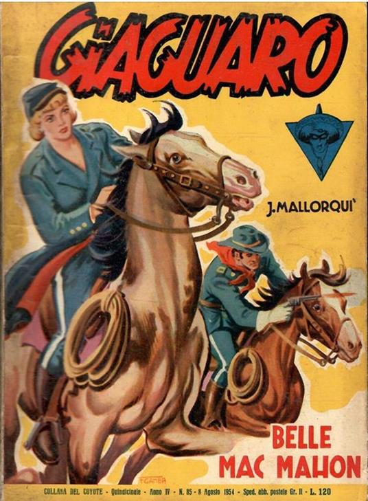 Giaguaro N. 85 - copertina