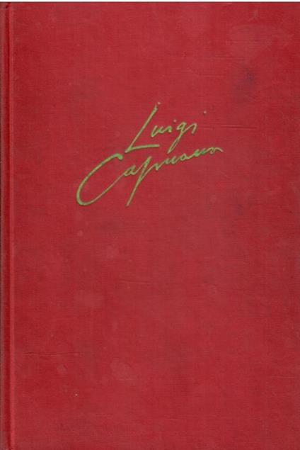 Il Marchese Di Roccaverdina - Luigi Capuana - copertina