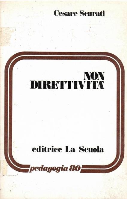 Non Direttività - Cesare Scurati - copertina