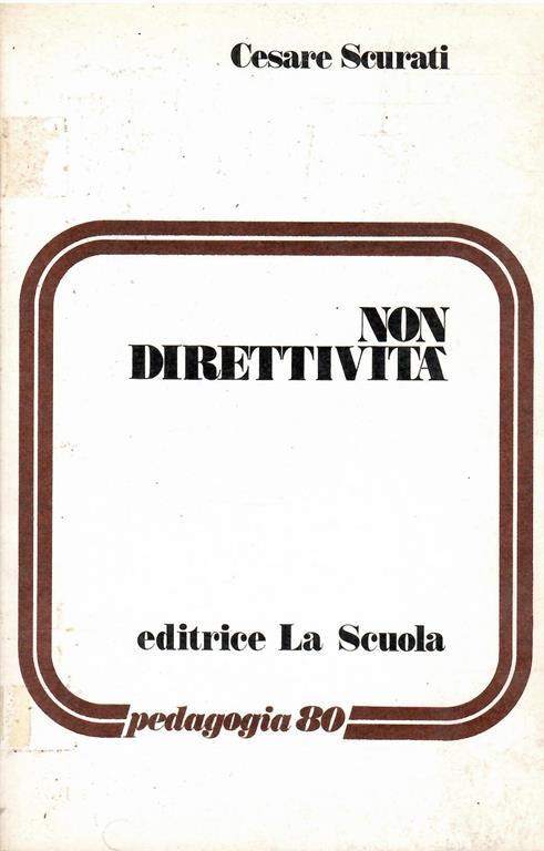 Non Direttività - Cesare Scurati - copertina