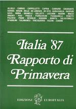 Italia '87 Rapporto Di Primavera