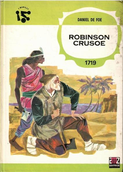 Robinson Crusoe - Daniel Defoe - copertina