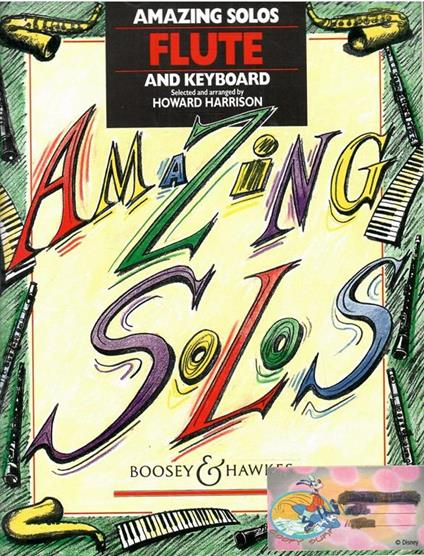 Amazing Solos For Flute And Keyboard - copertina