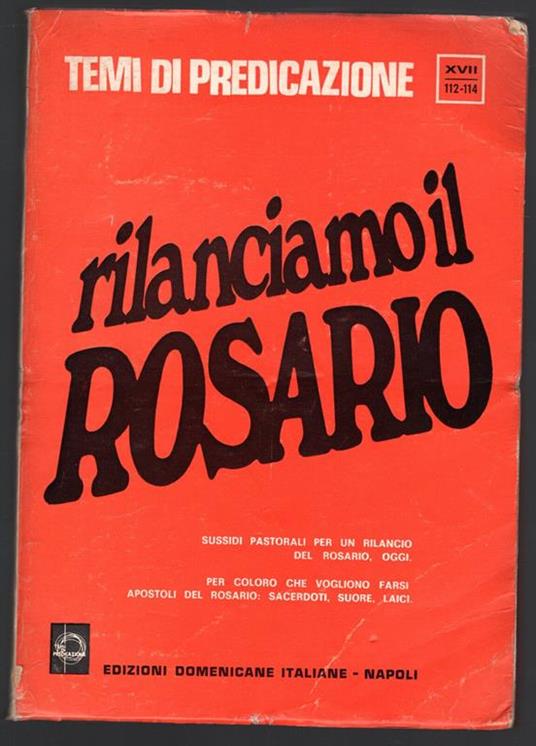 Rilanciamo il rosario - copertina