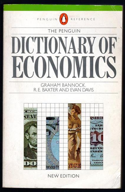 Dictionary of economics - copertina