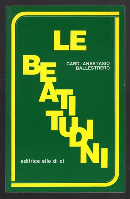 Le beatitudini - Anastasio Ballestrero - copertina