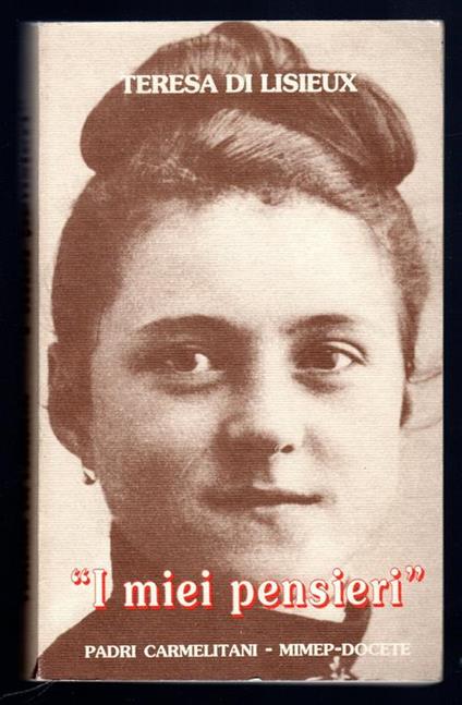 I miei pensieri. Scritti autobiografici - copertina