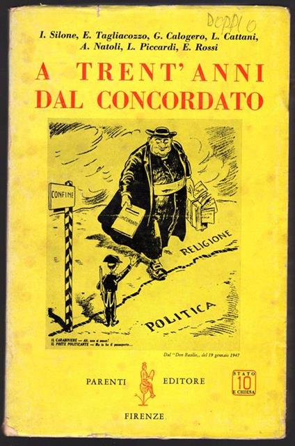 A trent'anni dal concordato - copertina