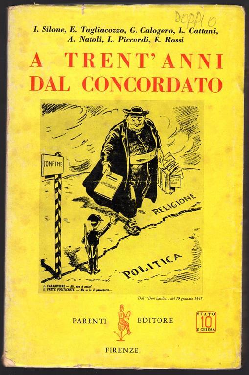 A trent'anni dal concordato - copertina