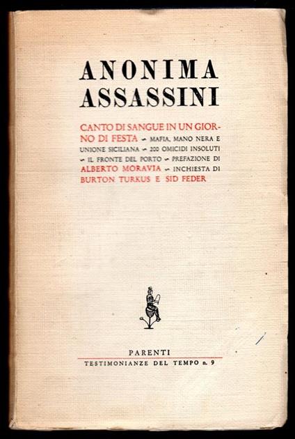 Anonima assassini - copertina