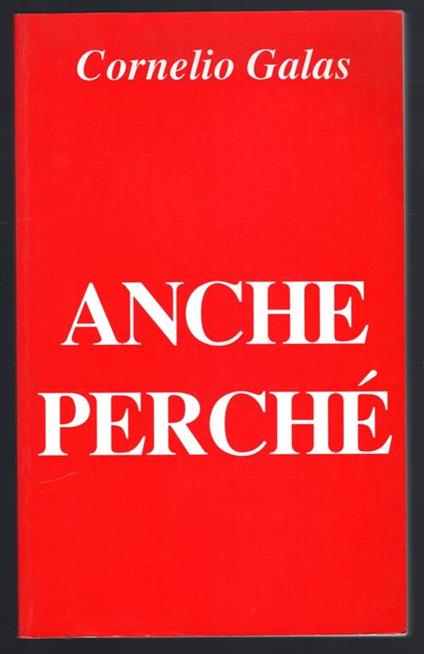 Anche perché - copertina