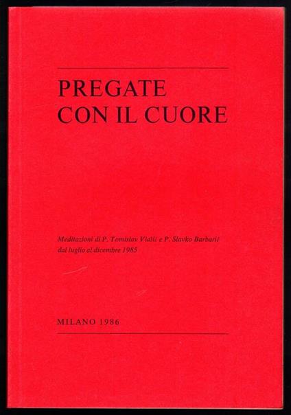 Pregate con il cuore - copertina