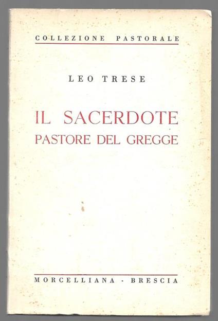 Il sacerdote pastore del gregge - copertina