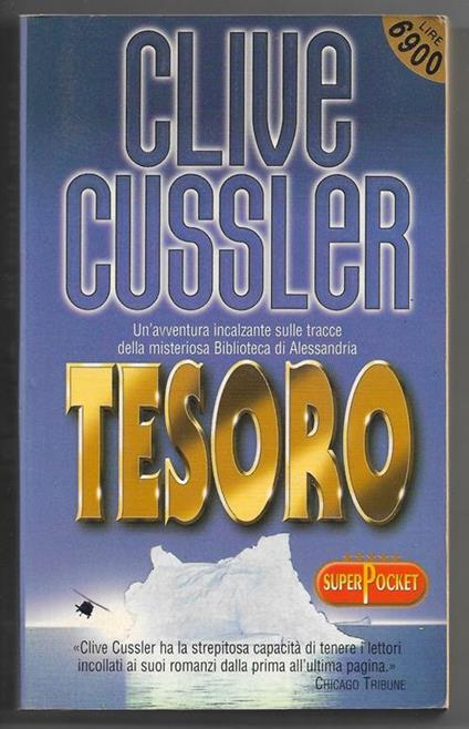 Tesoro - Clive Cussler - copertina