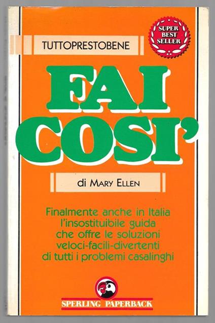 Fai così - copertina