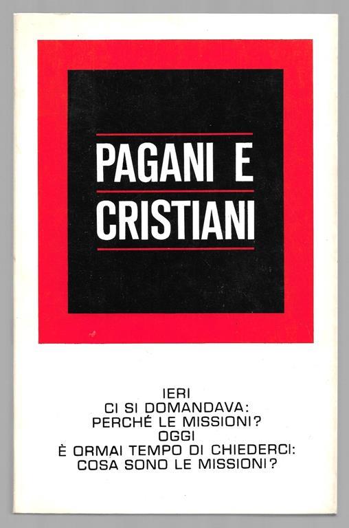Pagani e cristiani - copertina