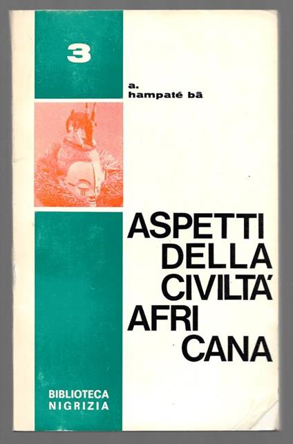 Aspetti della civiltà africana - copertina