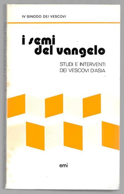 I semi del Vangelo - Studi e interventi dei Vescovi d'Asia - Domenico Colombo - copertina