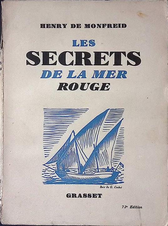Les Secrets de la Mer Rouge - Henry de Monfreid - copertina