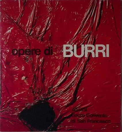 Opere di Burri - copertina
