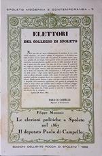 Le elezioni politiche a Spoleto nel 1867. Il deputato Paolo di Campello