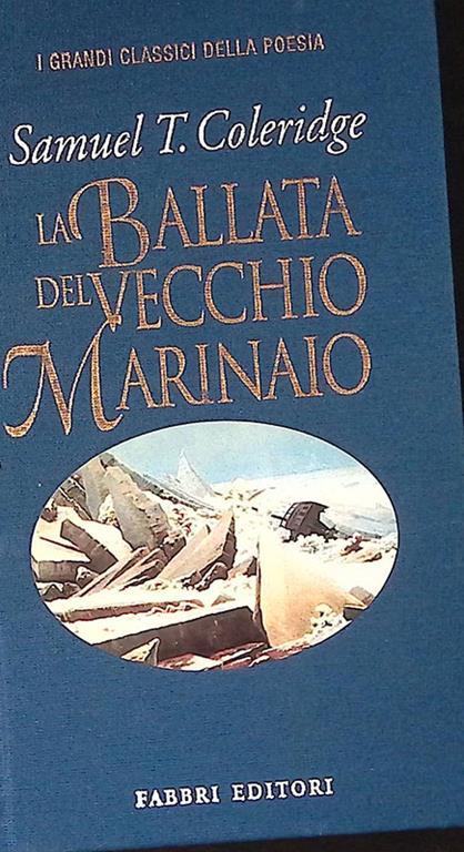 La ballata del vecchio marinaio - copertina