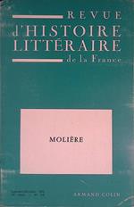 Moliere. Revue d'Historie Litterarie de la France