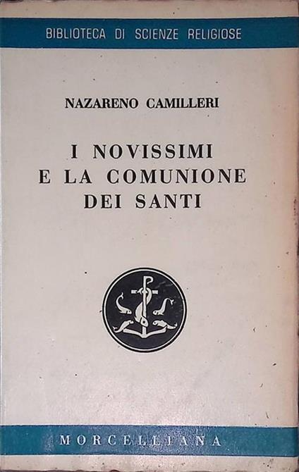 I Novissimi e la Comunione dei Santi - copertina