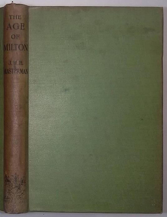 The age of Milton - copertina