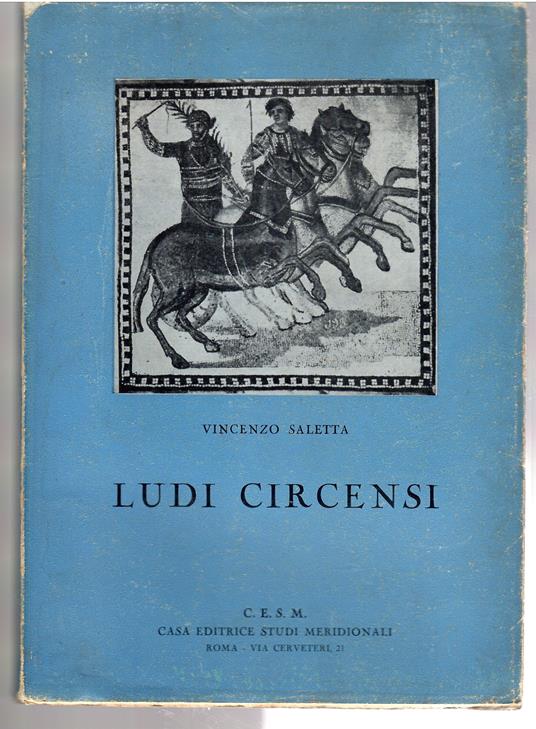 Ludi circensi - Vincenzo Letta - copertina